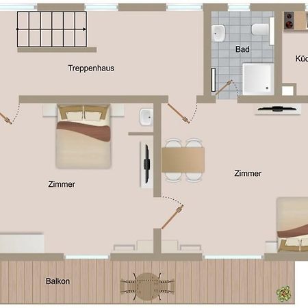 Haus Dora Apartment 3 Ahorn 迈尔霍芬 外观 照片