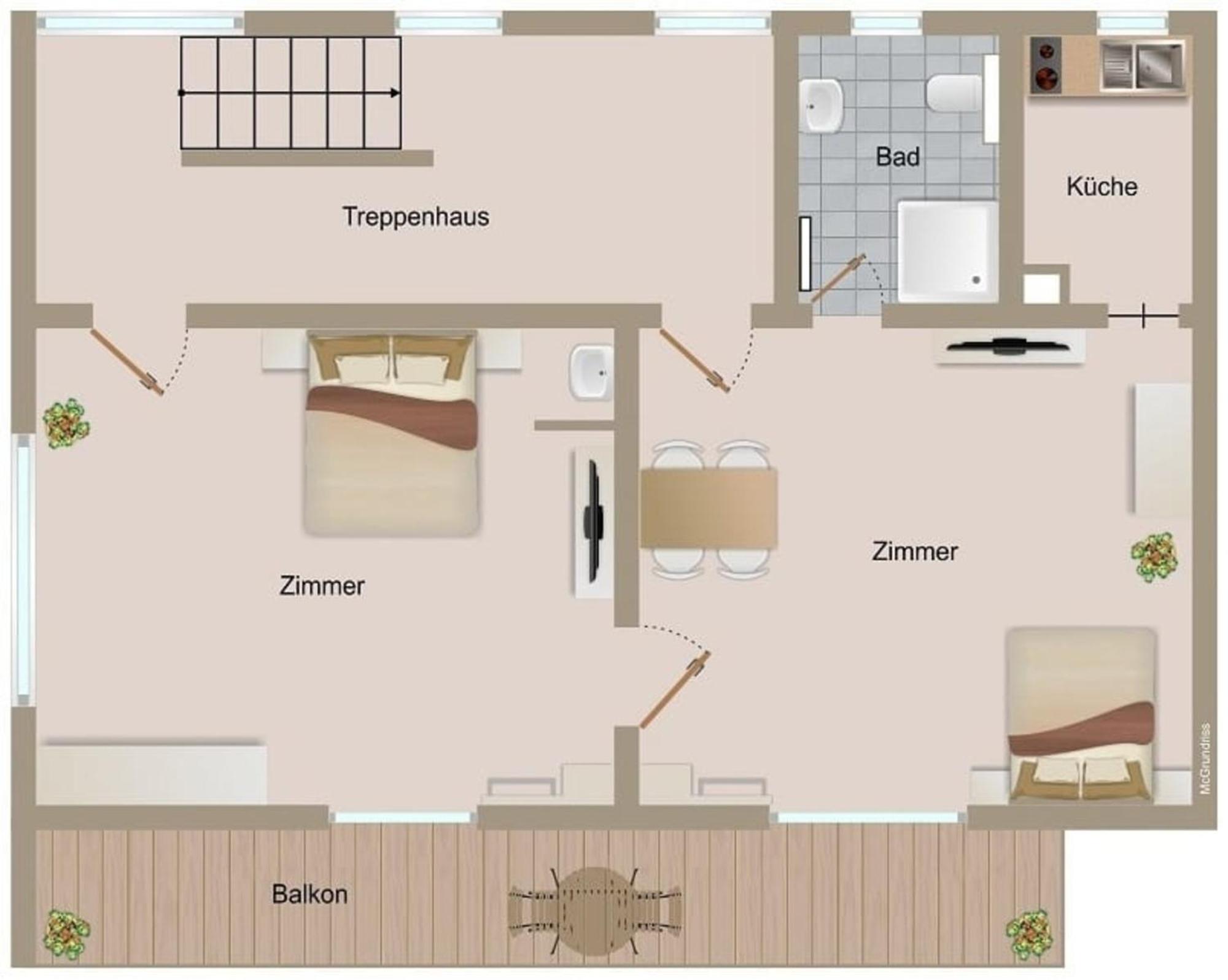 Haus Dora Apartment 3 Ahorn 迈尔霍芬 外观 照片